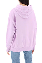 Stella Mc Cartney Iconic Mini Heart Hooded Sweatshirt   Purple