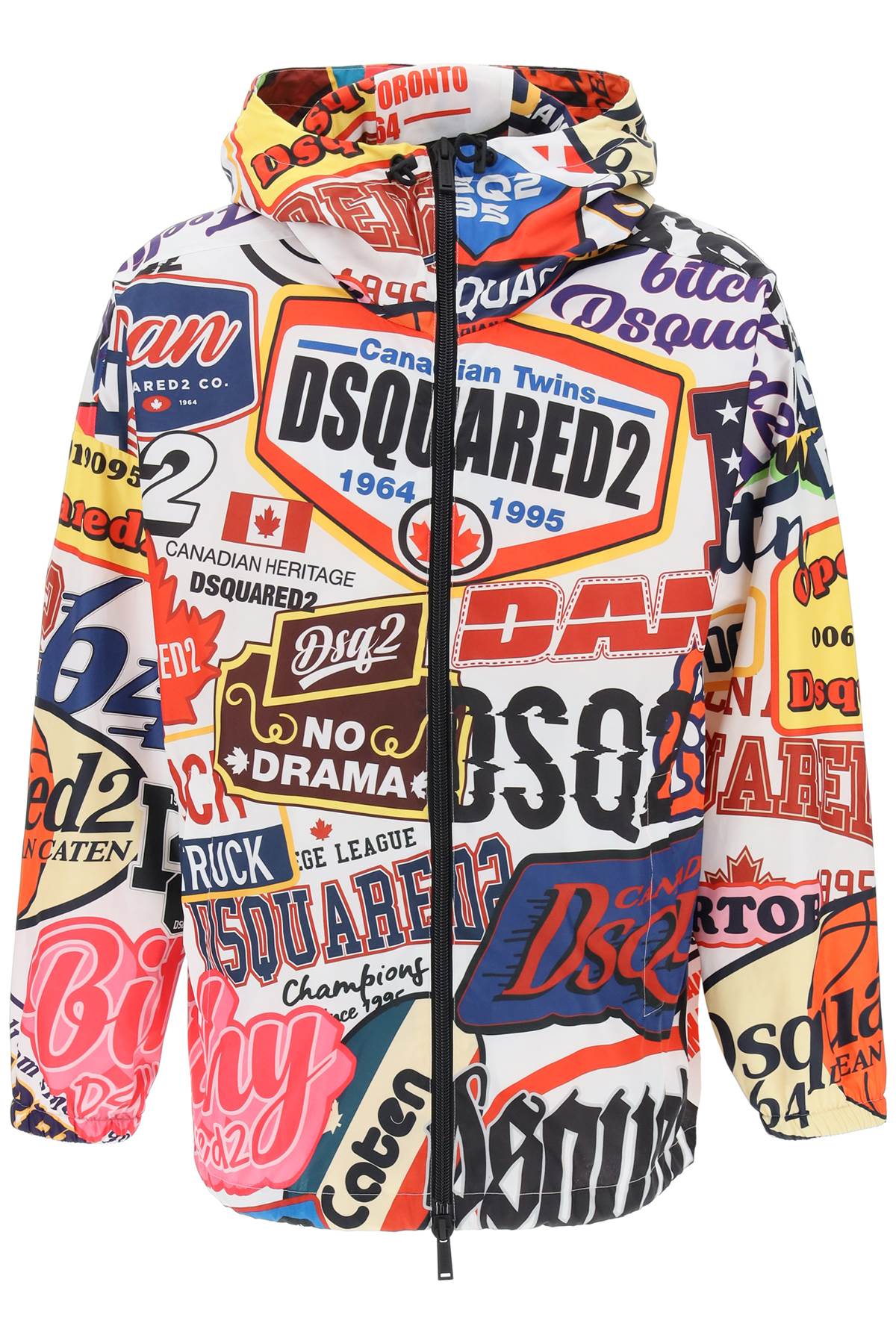 Dsquared2 Logomania Windbreaker Jacket   Multicolor