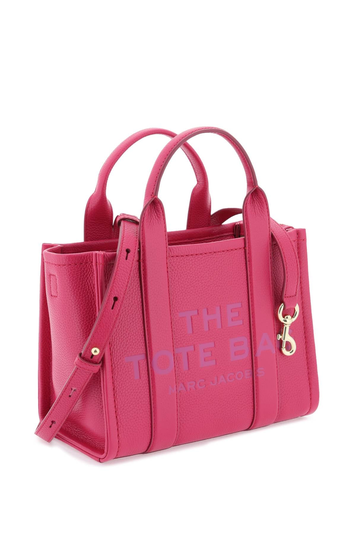 Marc Jacobs The Leather Small Tote Bag   Pink