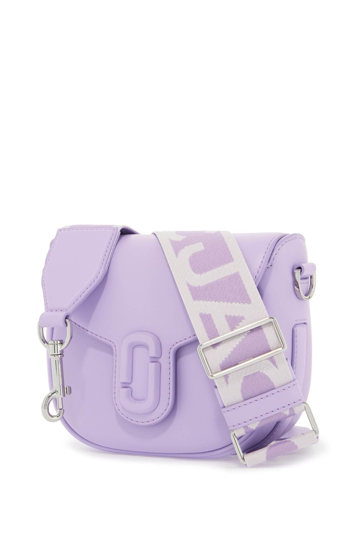 Marc Jacobs The Covered J Marc Saddle Bag   Purple