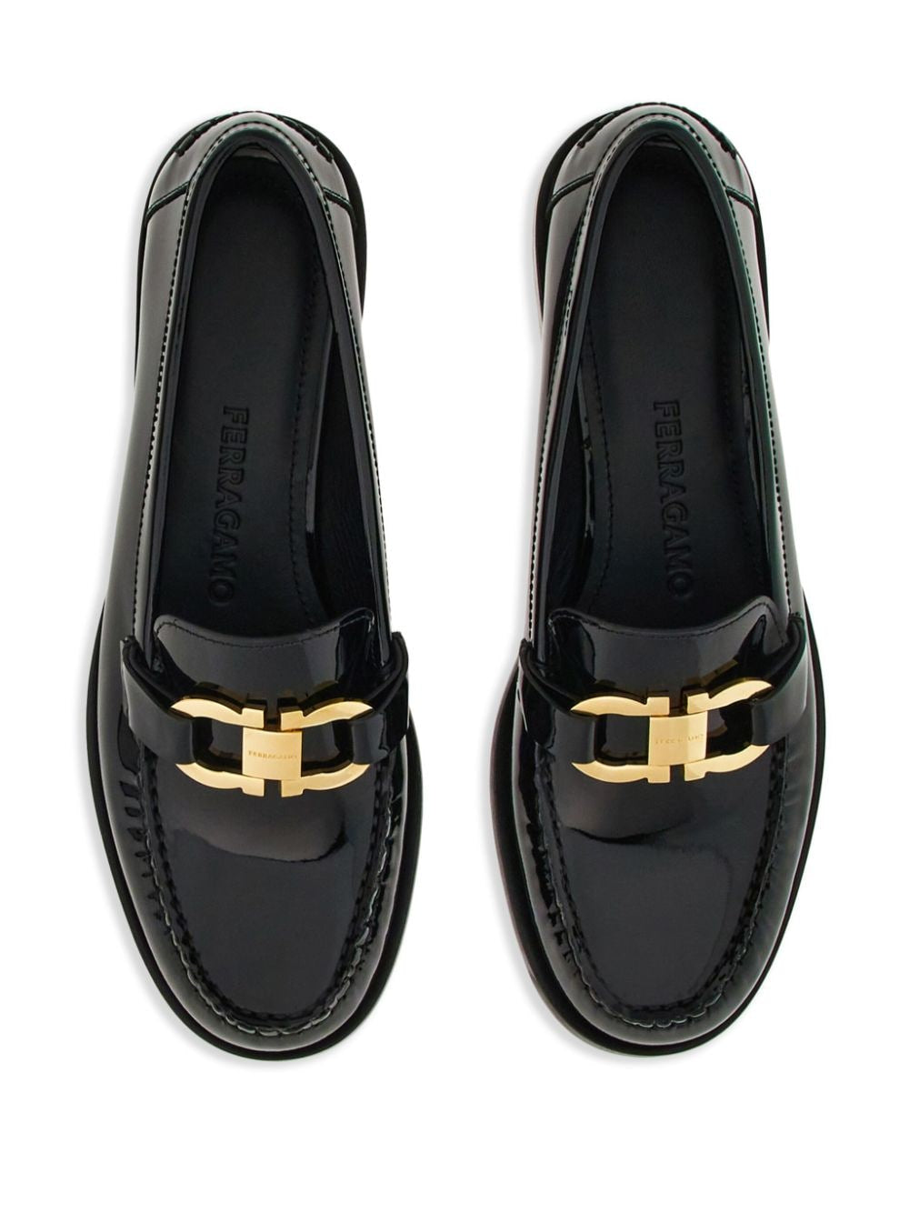 Ferragamo Flat Shoes Black