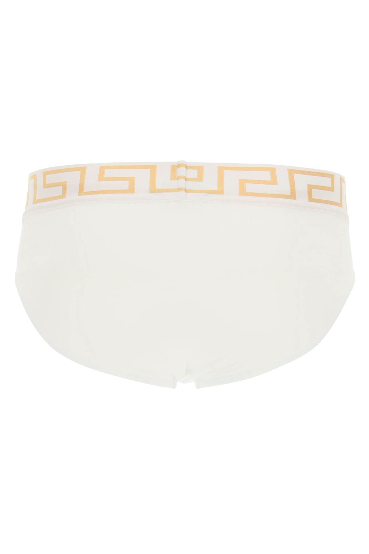 Versace Underwear Briefs Tri Pack   White