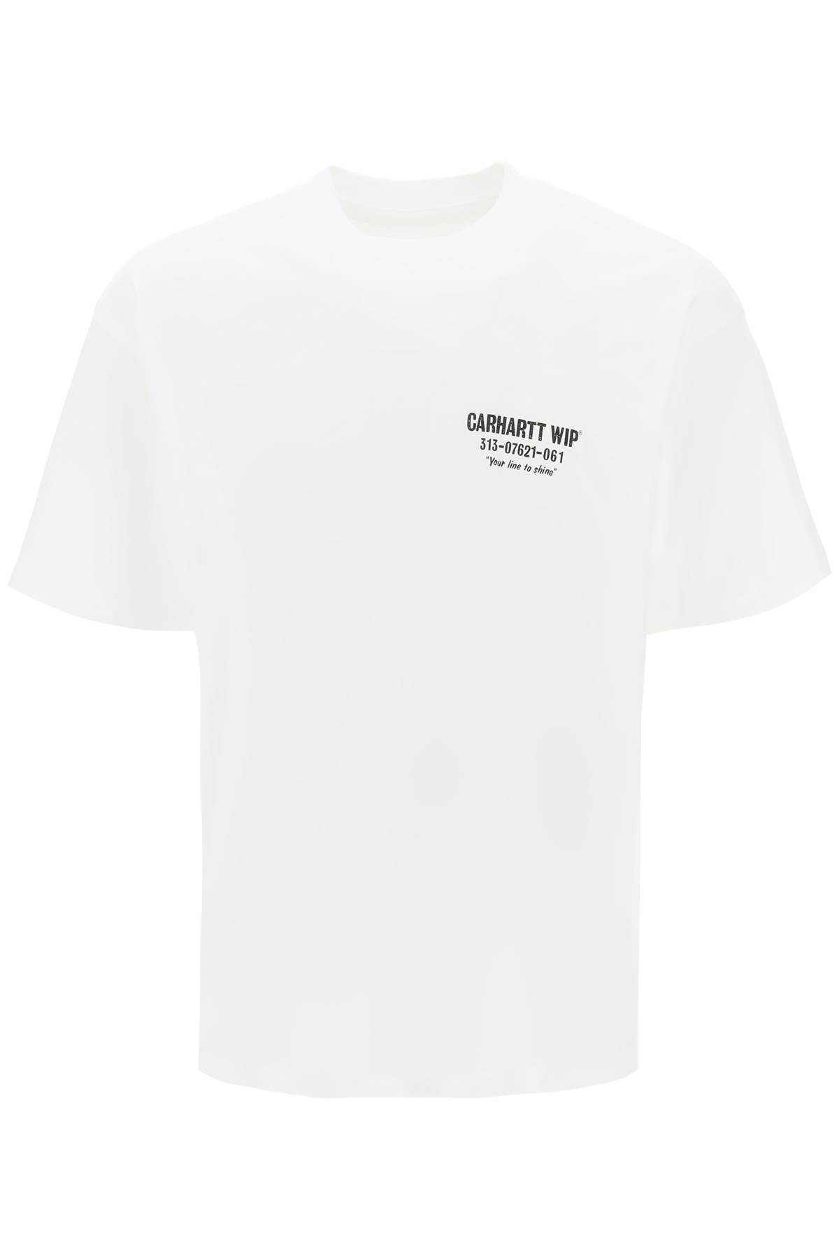 Carhartt Wip Replace With Double Quotetrouble Free T   White