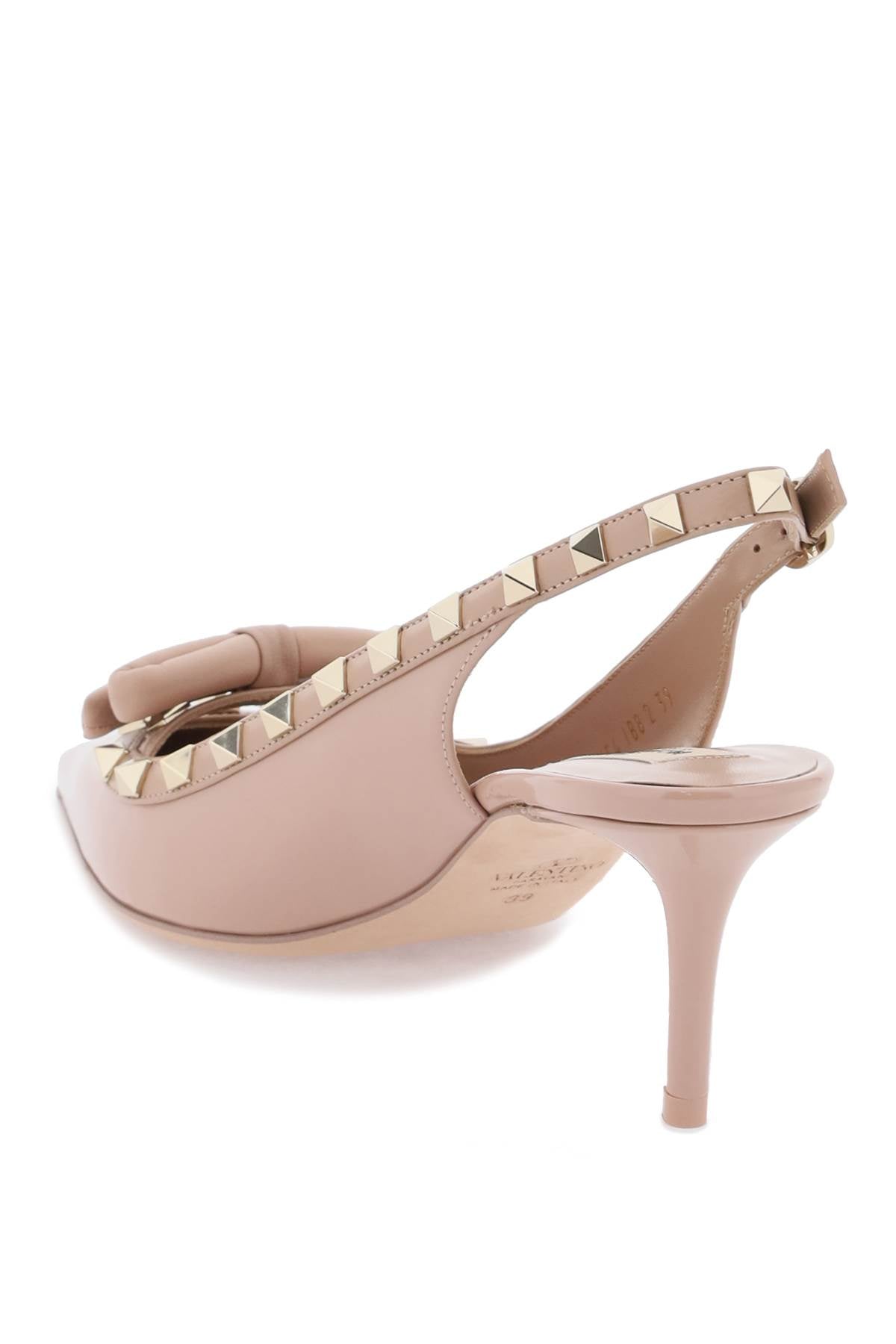 Valentino Garavani Rockstud Slingback Pumps   Pink