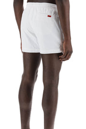 Hugo Dominica Sea Bermuda Shorts   White