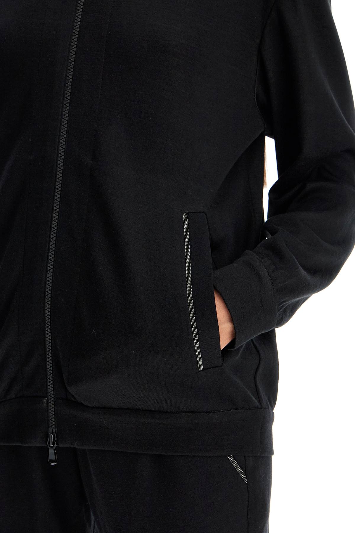 Brunello Cucinelli "sweatshirt With Precious   Black