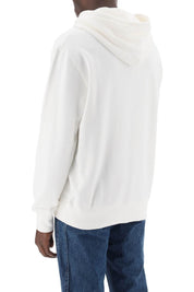 Autry Hoodie With Maxi Logo Print   White