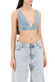 Haikure Denim Tessa Top For   Blue