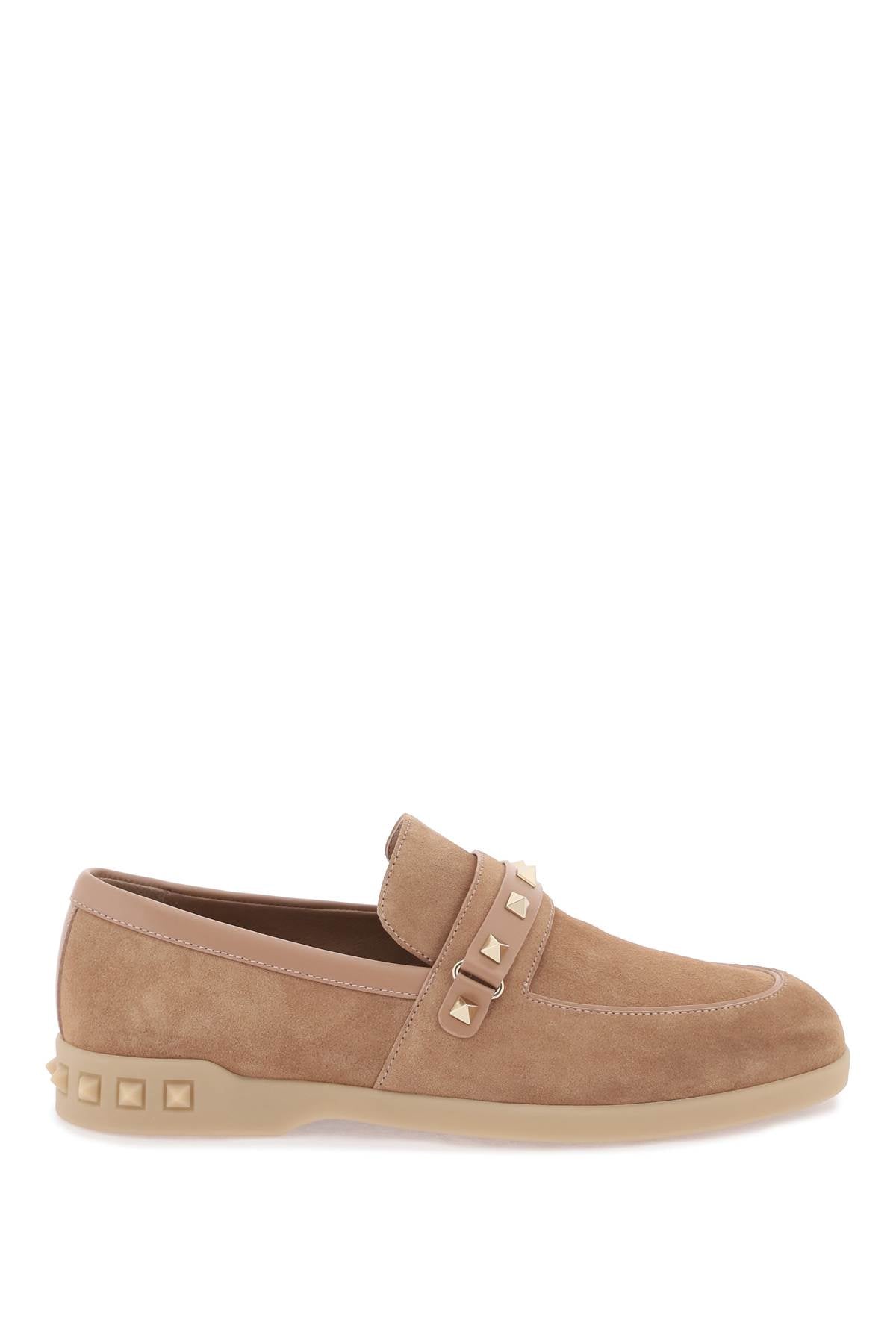 Valentino Garavani "leisure Flows Suede   Brown