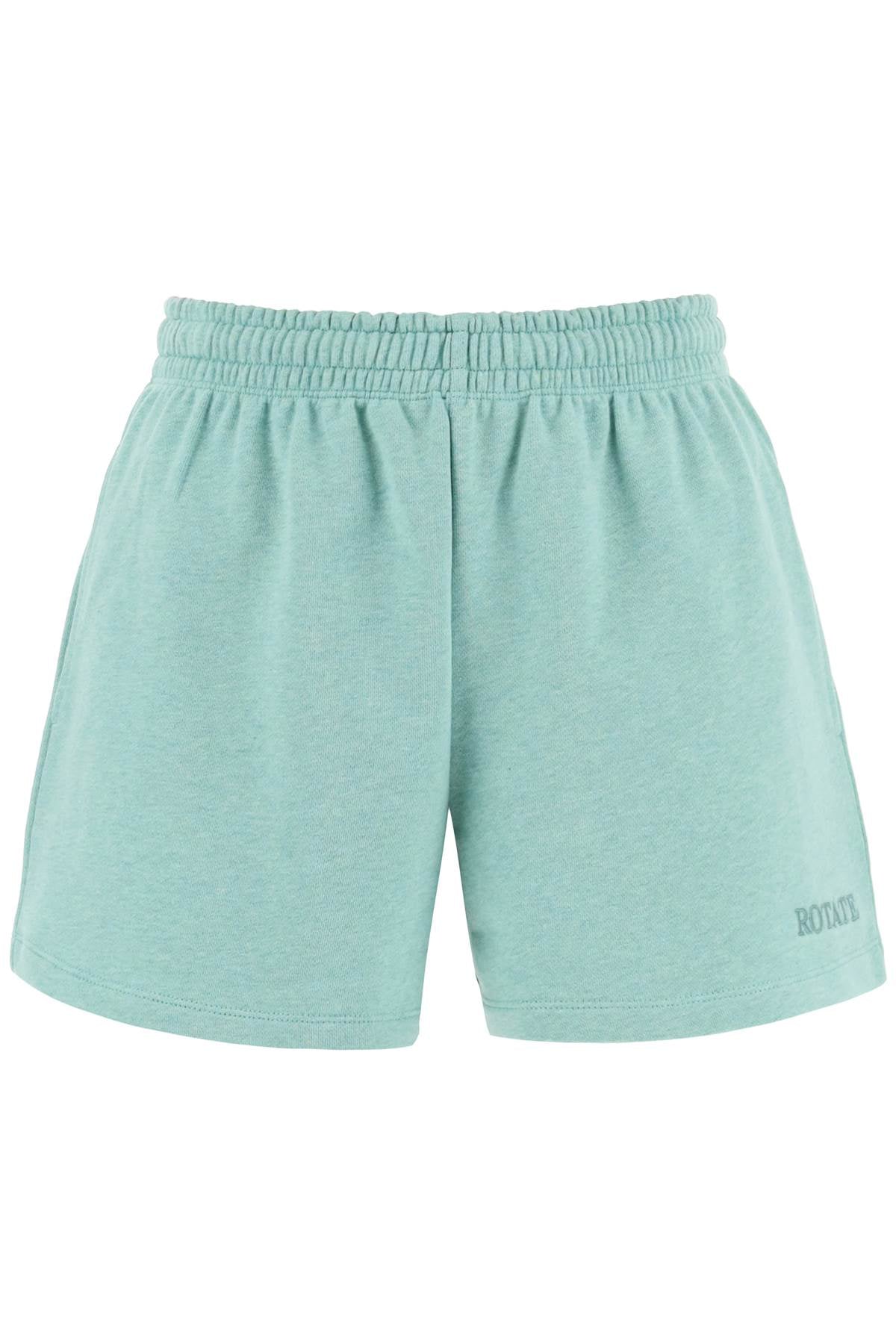 Rotate Organic Cotton Sports Shorts For Men   Green