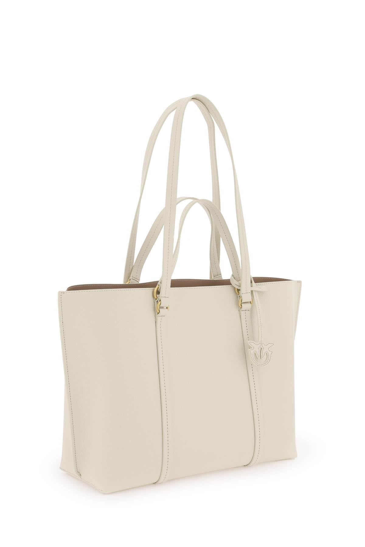 Pinko Large Shopper Bag   White