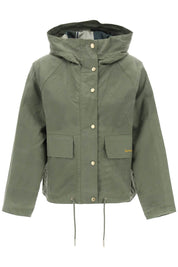 Barbour Nith Hooded Jacket With   Green