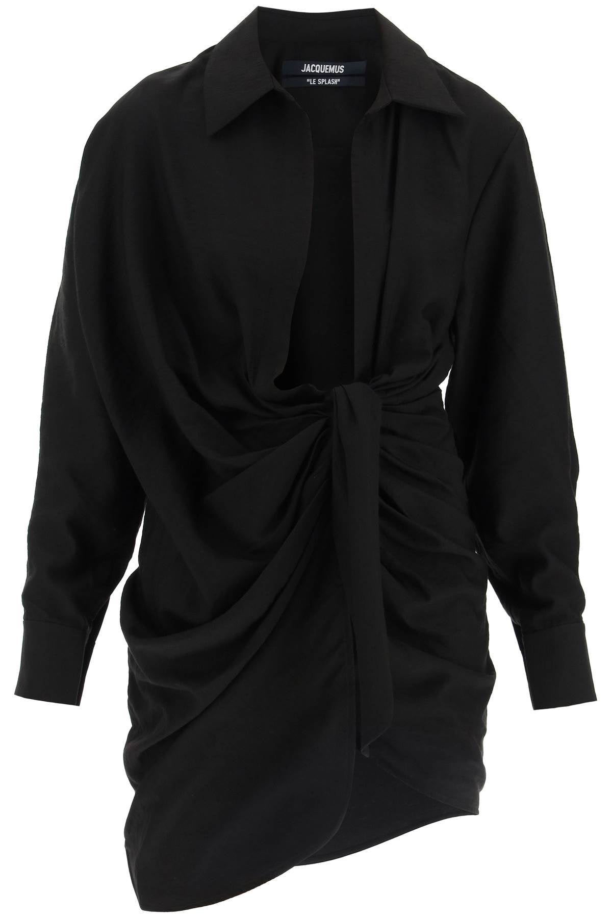 Jacquemus La Robe Bahia Mini Dress   Black