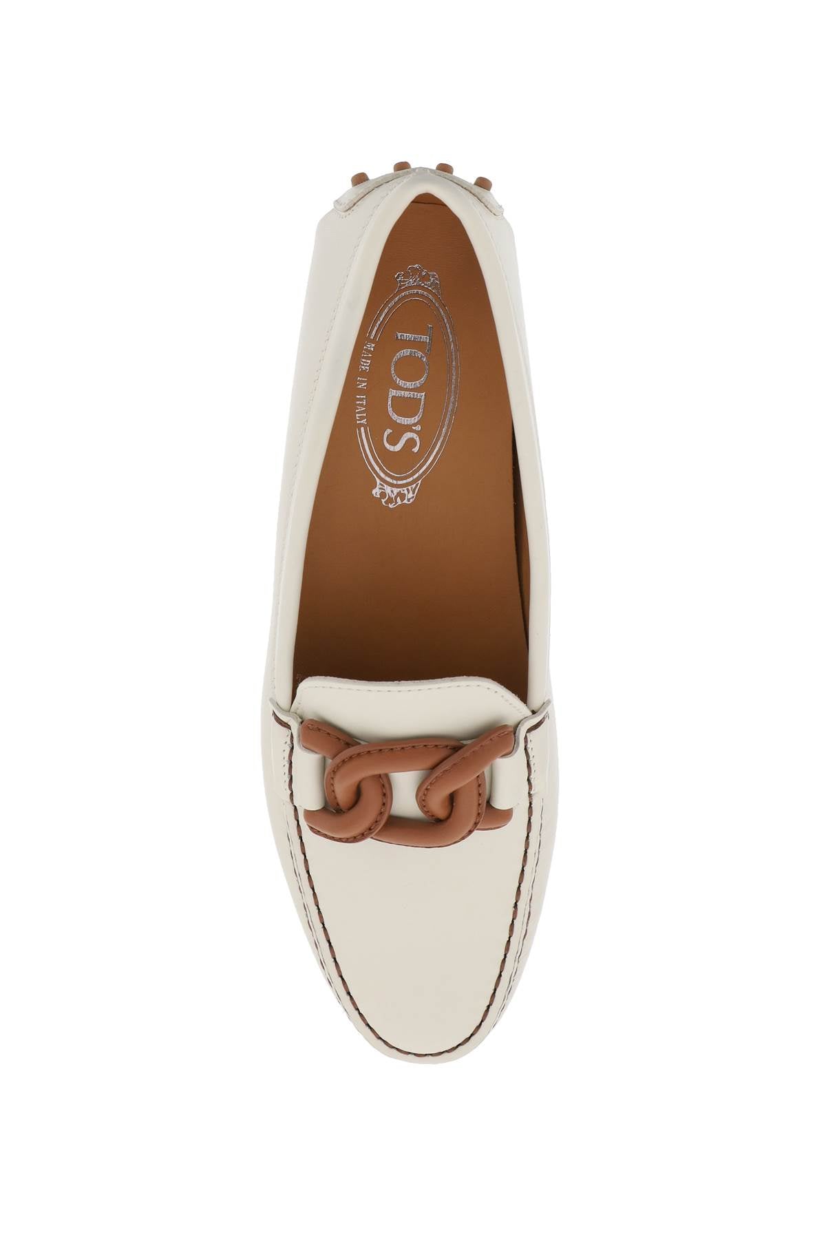 Tod's Gommino Bubble Kate Loafers   White