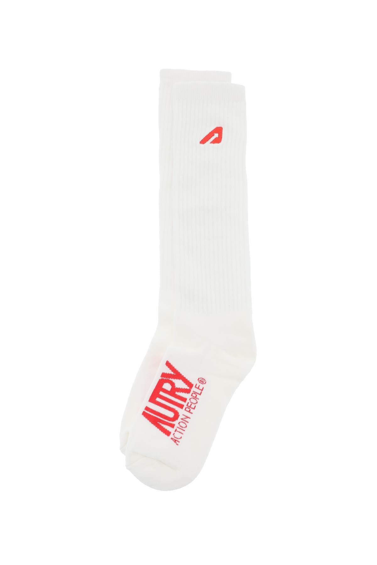 Autry Ease Socks   White