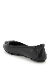 Tory Burch Minnie Travel Ballet Flats   Black