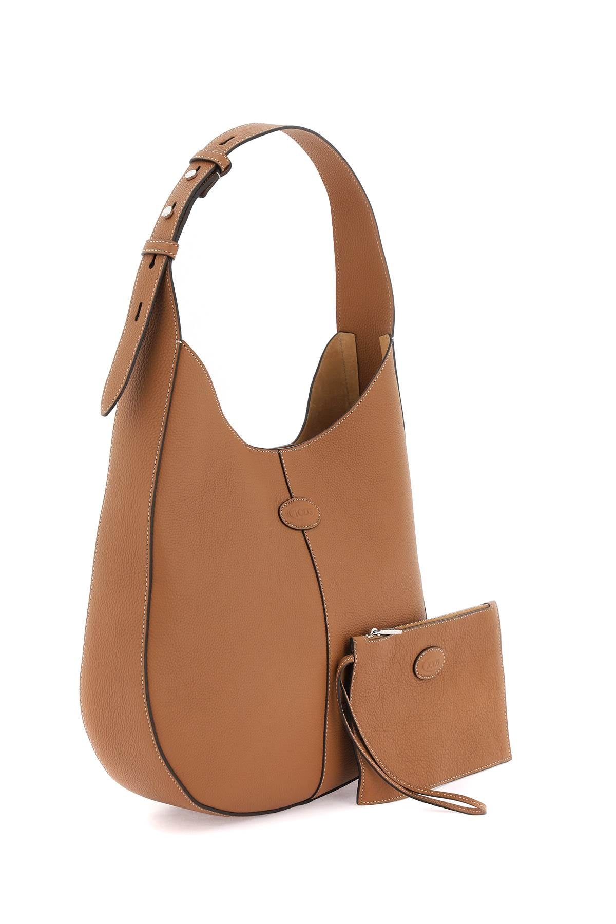 Tod's Hobo Shoulder Bag   Brown