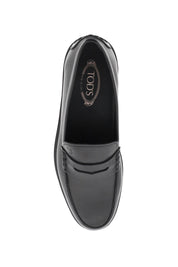 Tod's Leather Loafers   Black