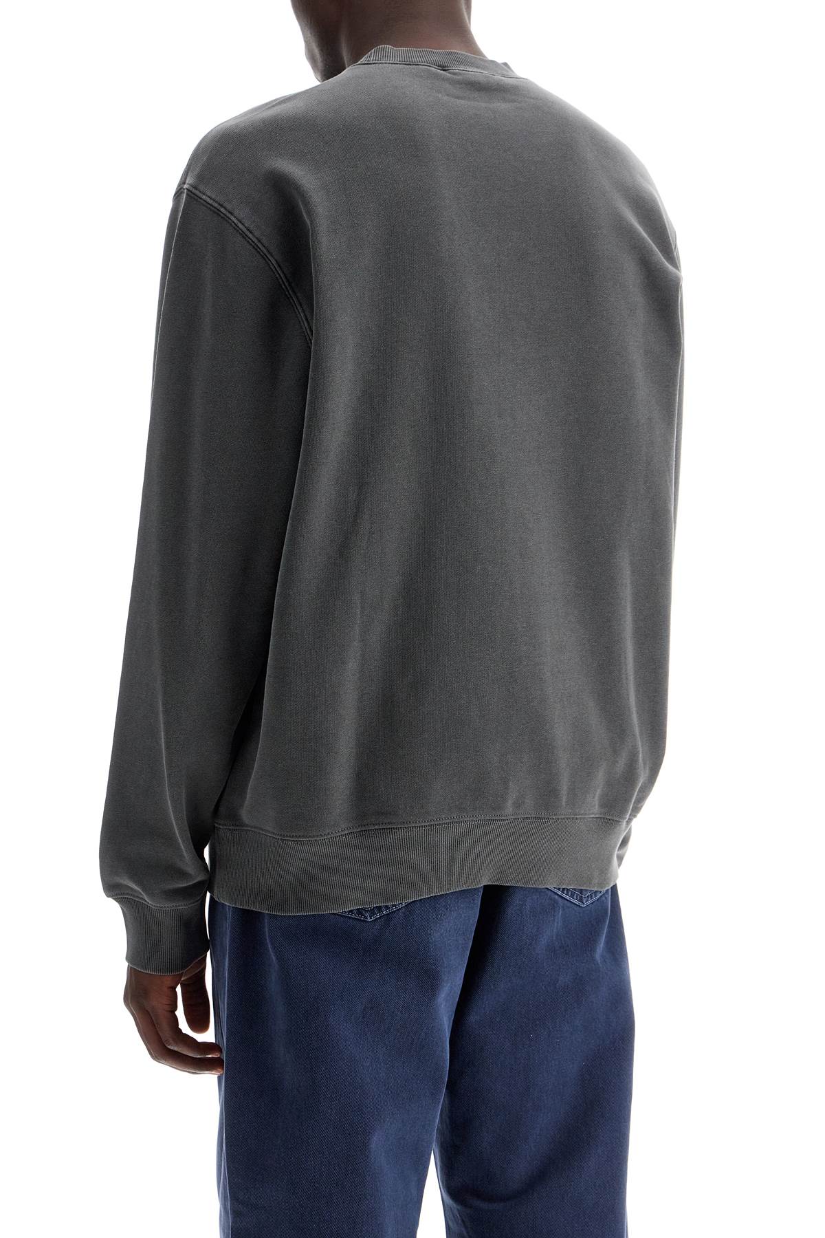 Carhartt Wip Duster Script Crewneck Sweat   Grey