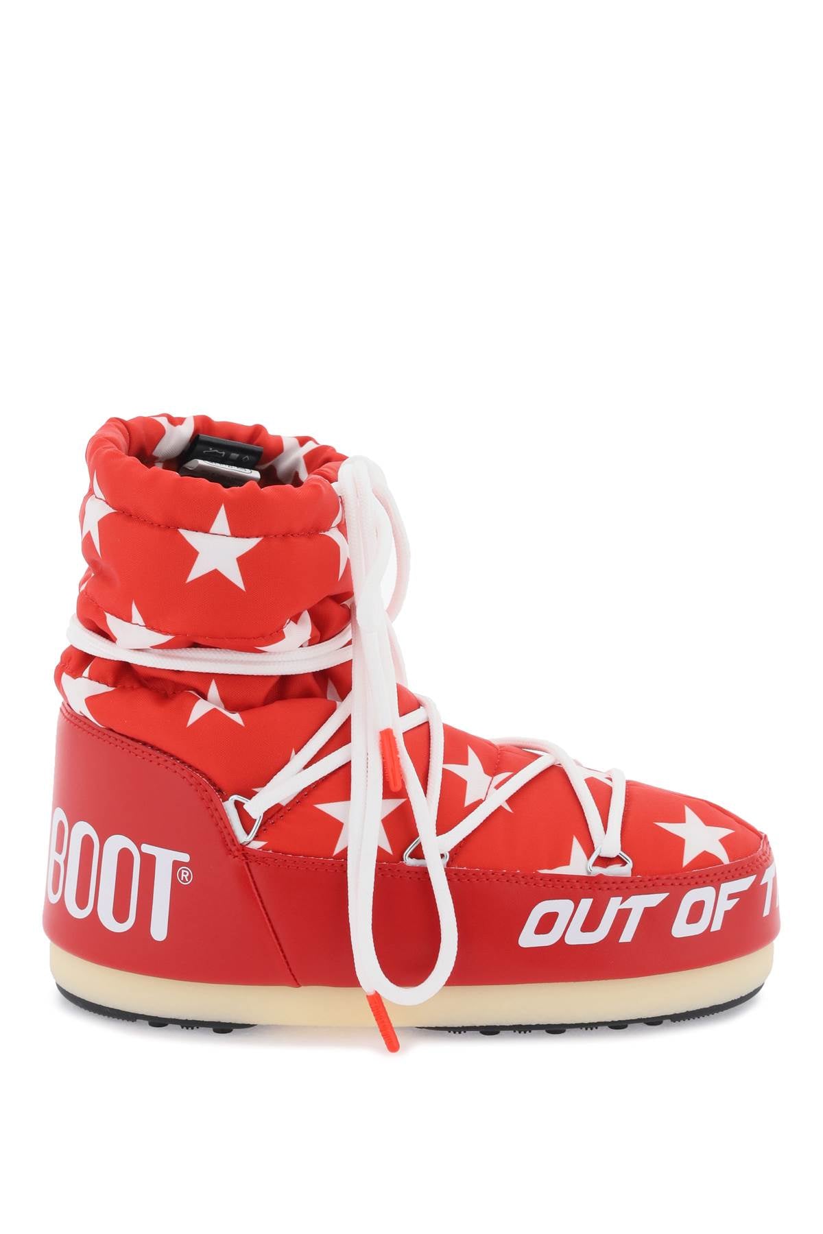 Moon Boot Icon Light Low Stars Apres Ski Boots   White