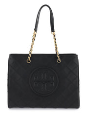 Tory Burch Fleming Tote Bag   Black