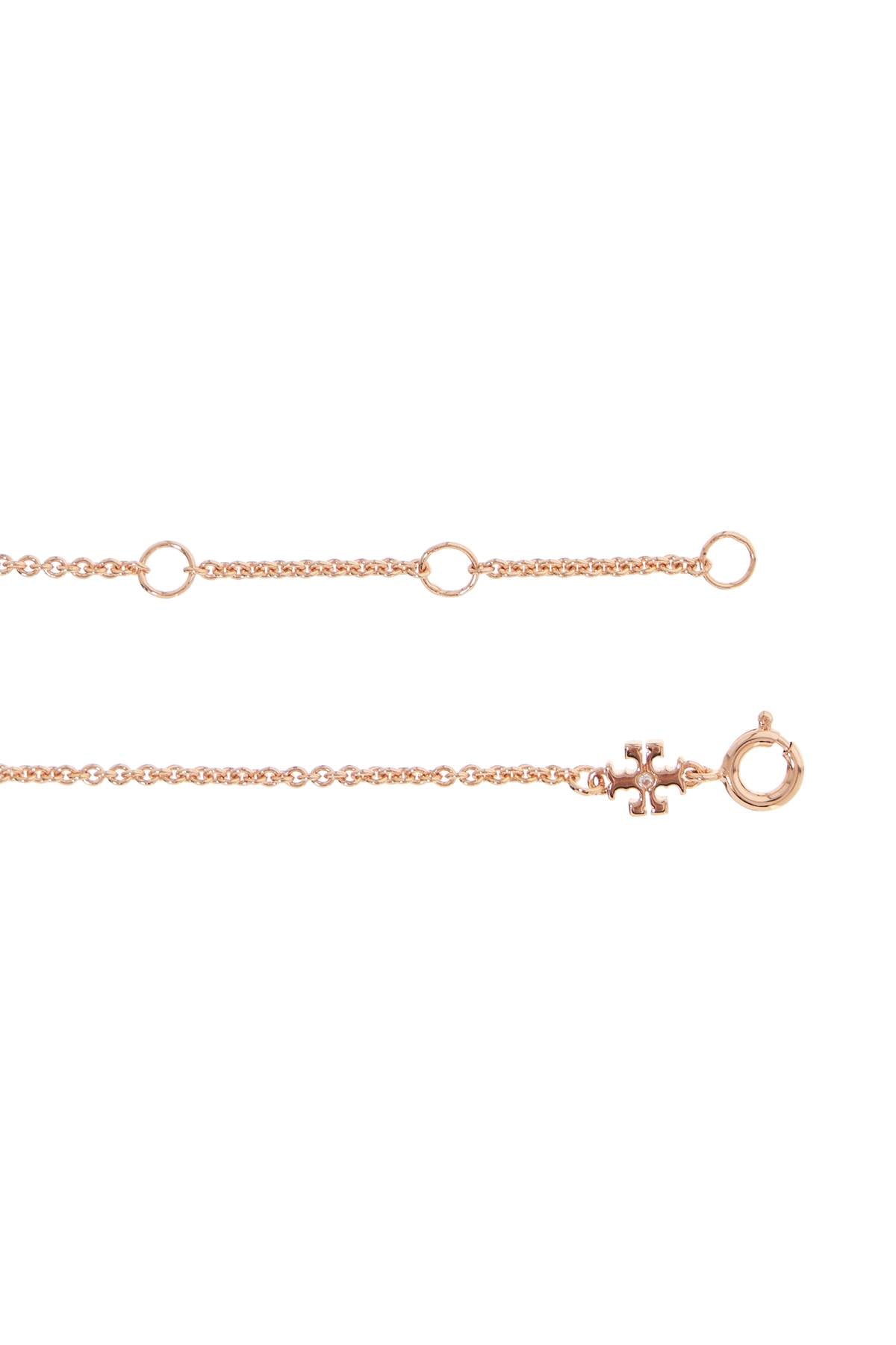 Tory Burch Miller Bracelet With Pavé Detailing   Pink