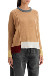 Marni Cashmere Boxy Pullover   Beige