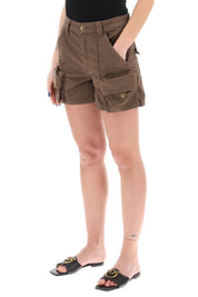 Pinko Porta Cargo Shorts   Brown