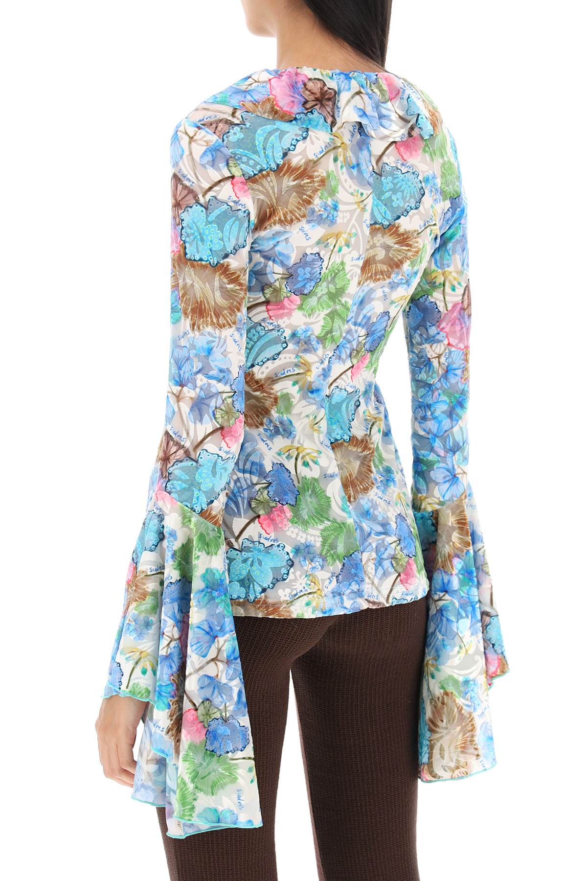 Siedres Hailey Long Sleeved Top   Multicolor