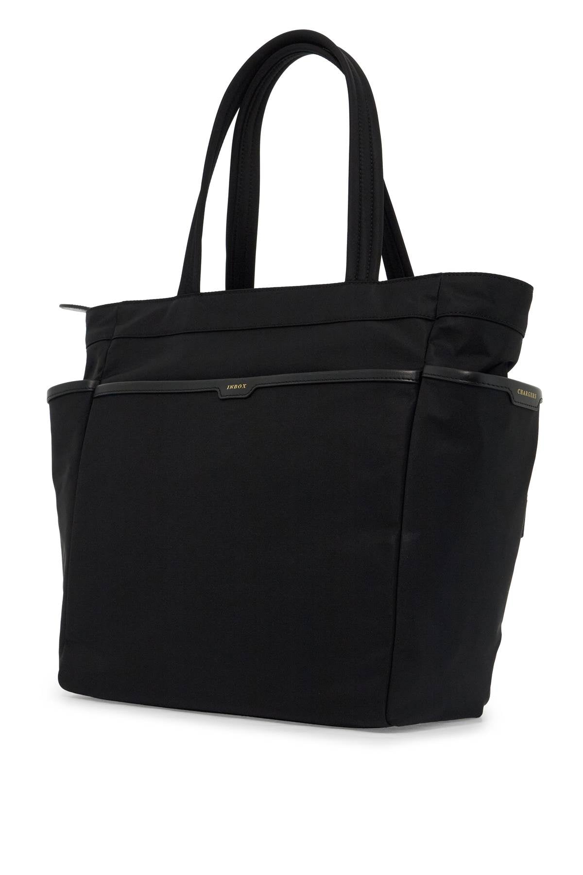 Anya Hindmarch Commuter Tote   Black