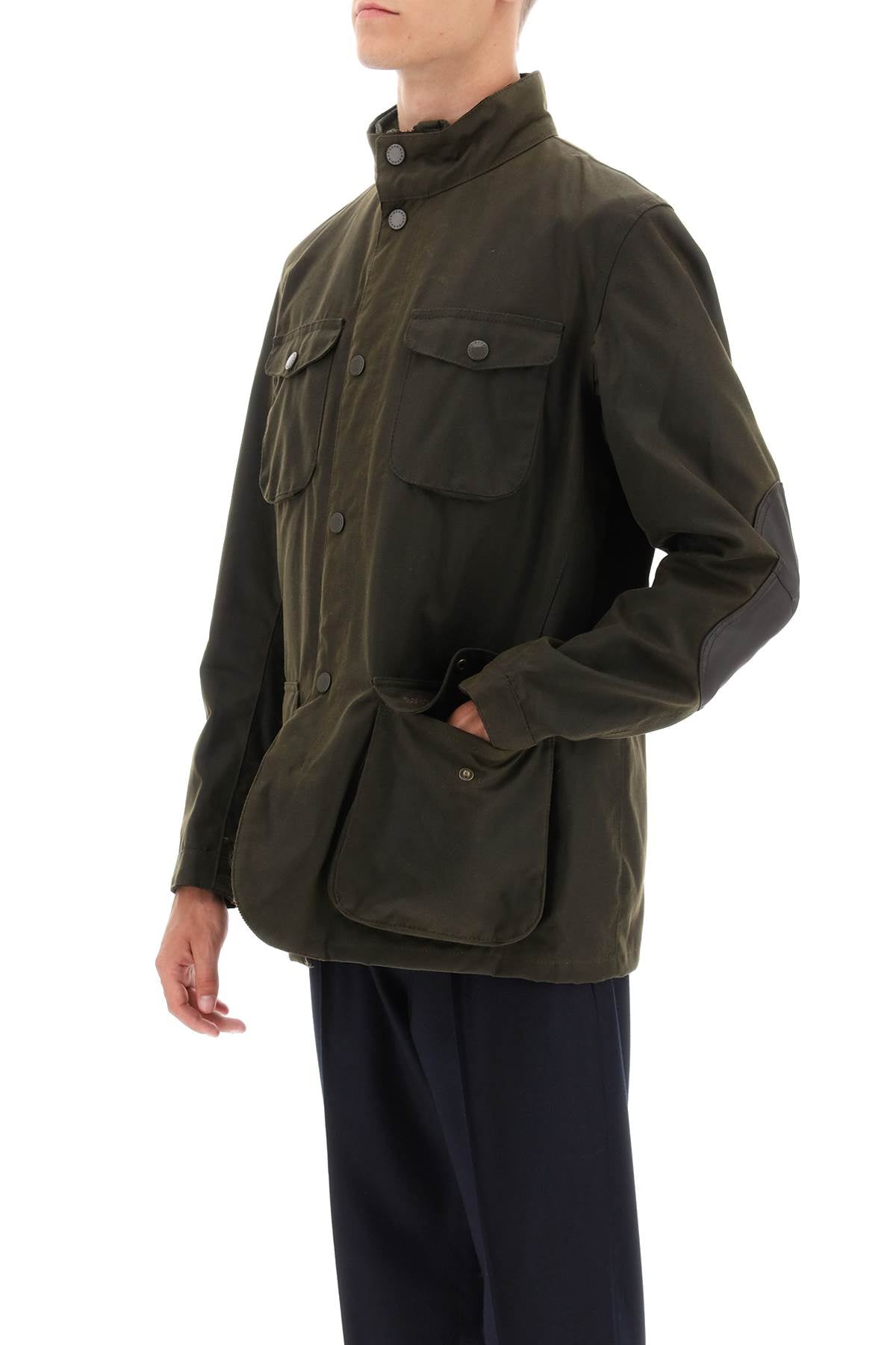 Barbour Ogston Waxed Jacket   Khaki