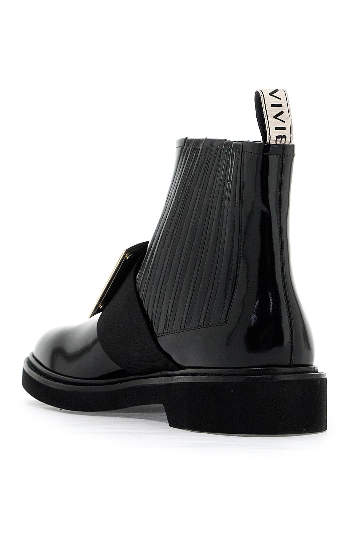 Roger Vivier 'Viv' Rangers Metal Buck   Black