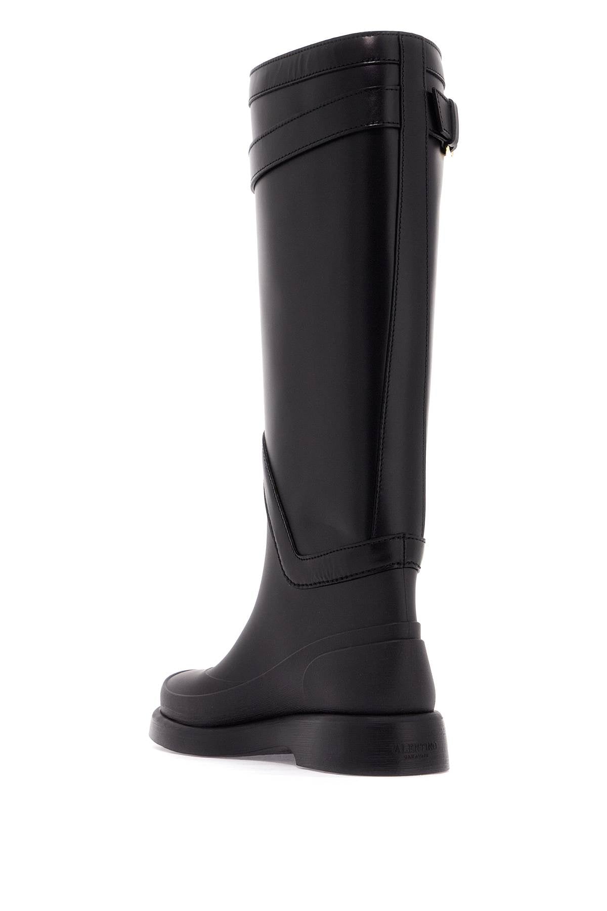 Valentino Garavani Rain Boots With Vlogo*** The Bold Edition   Black