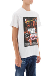 Dsquared2 Cigarette Fit Tee   White