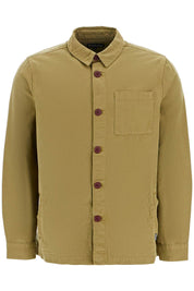 Barbour Washed Overshirt Jacket   Green