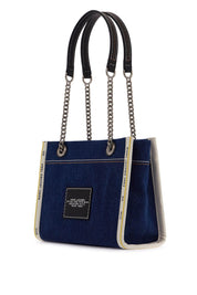 Marc Jacobs Small Denim Chain Tote Bag   The   Blue