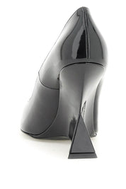 The Attico Patent Leather Cheope Pumps   Black