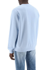 Hugo Duragol Logo Box Sweatshirt   Light Blue