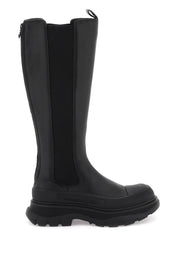 Alexander Mcqueen Tread Slick Boots   Black