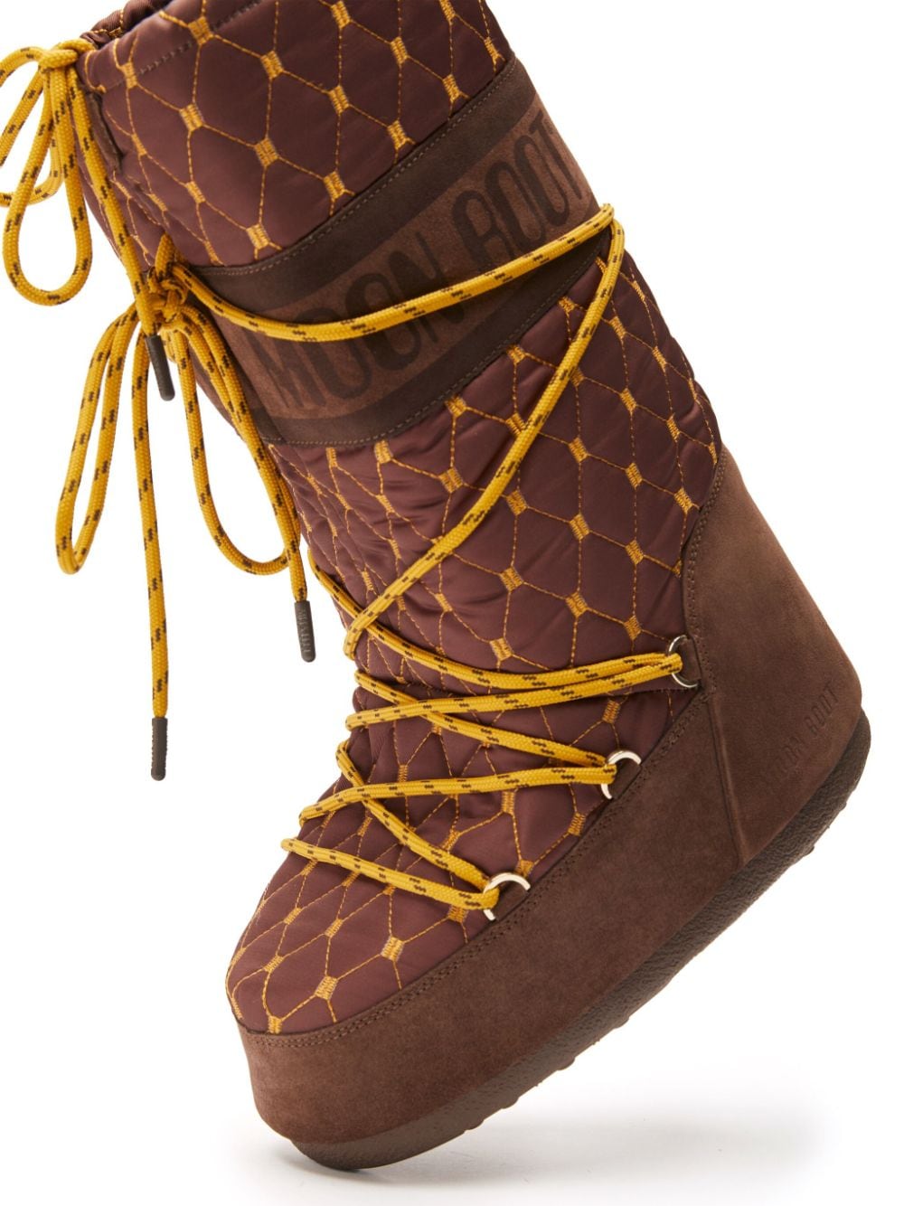 Moon Boot Resort Boots Leather Brown