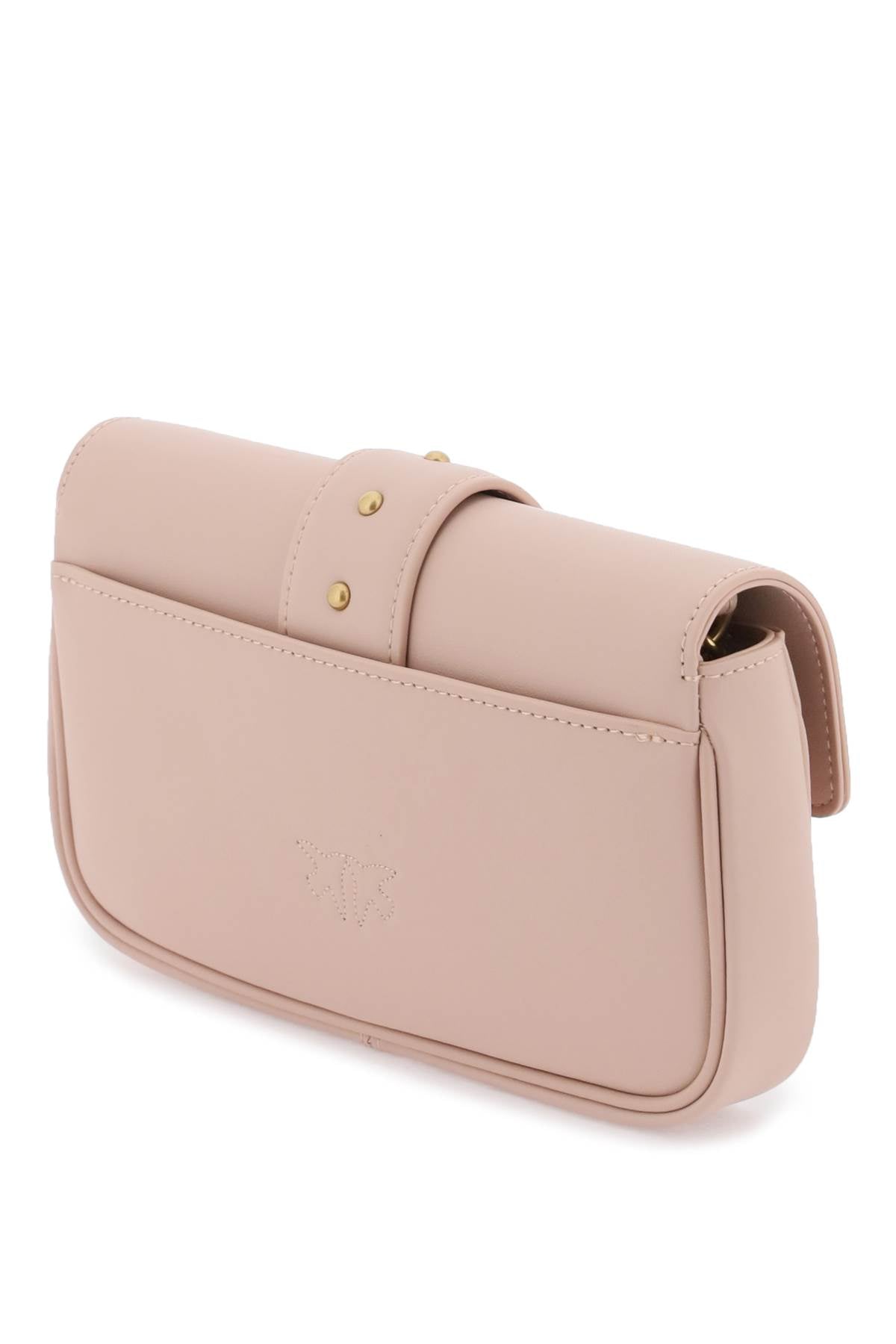 Pinko Love Pocket Simply Crossbody Bag   Pink