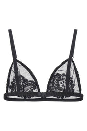 Dolce & Gabbana Soft Cup Triangle Bra For Women   Black