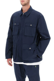 Ksubi 'Detonate' Technical Cotton Jacket   Blue