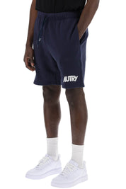 Autry Logo Print Sweatshorts   Blue