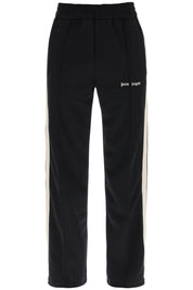 Palm Angels Contrast Band Joggers With Track In   Black