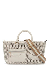 Anya Hindmarch  Sized Neeson Tote Bag   Neutral