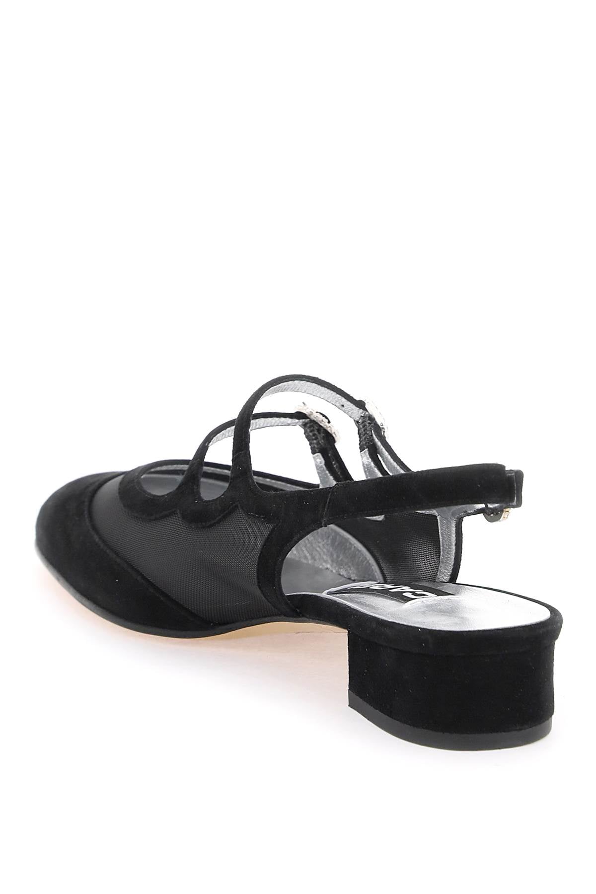 Carel Replace With Double Quotemary Jane Slingback In P   Black