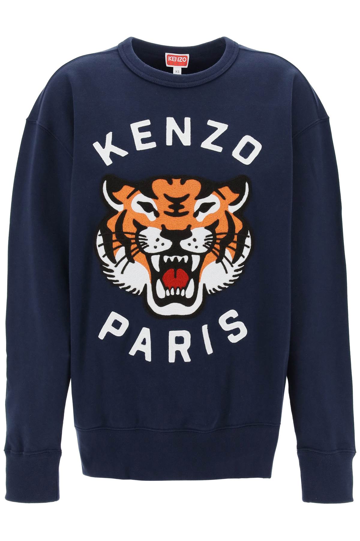 Kenzo 'Lucky Tiger' Oversized Sweatshirt   Blue