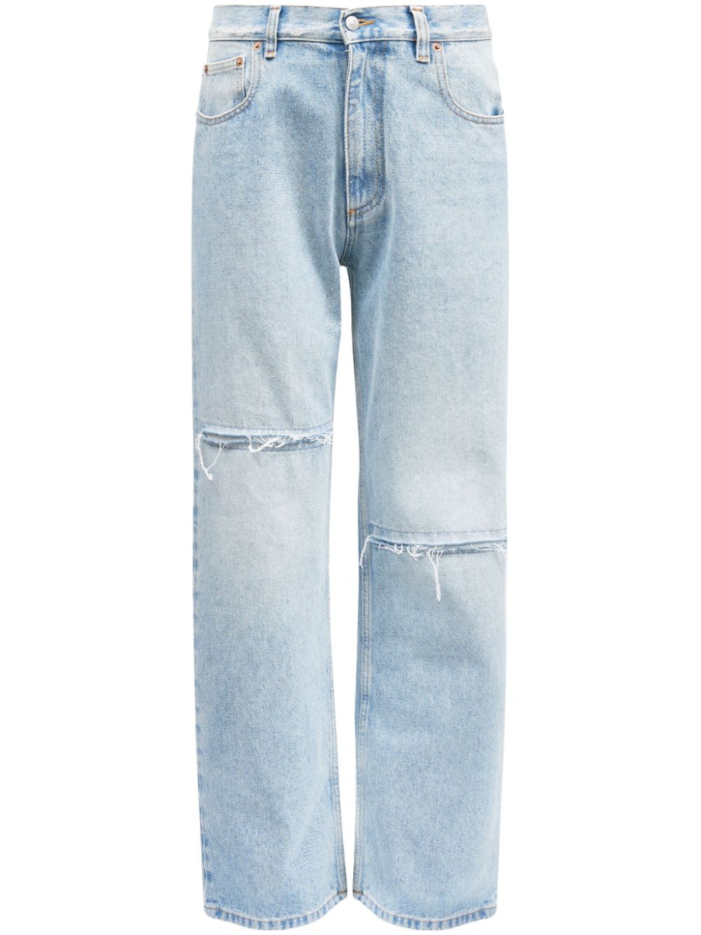 Mm6 Maison Margiela Jeans Clear Blue