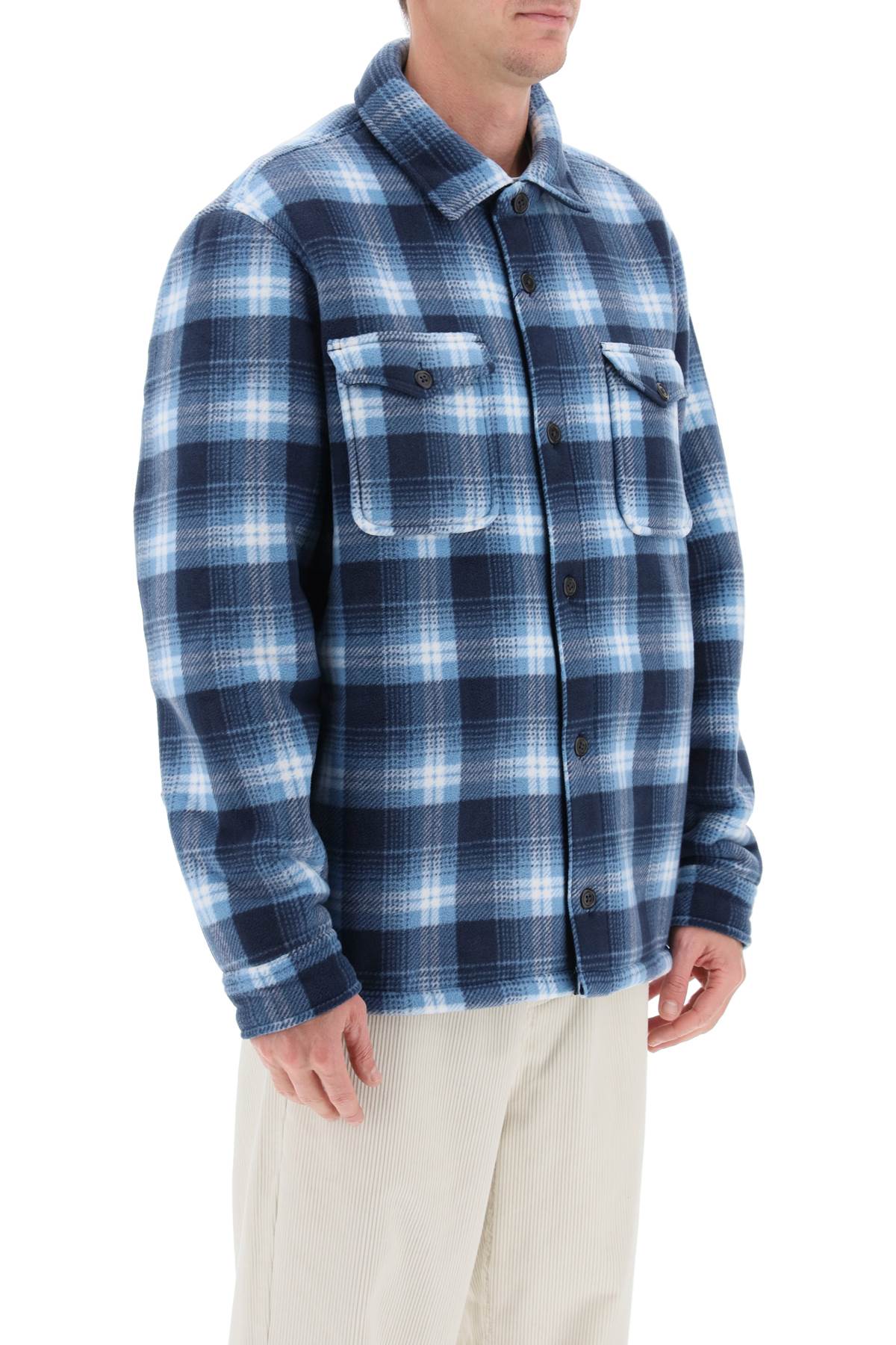 Polo Ralph Lauren Check Overshirt   Blue